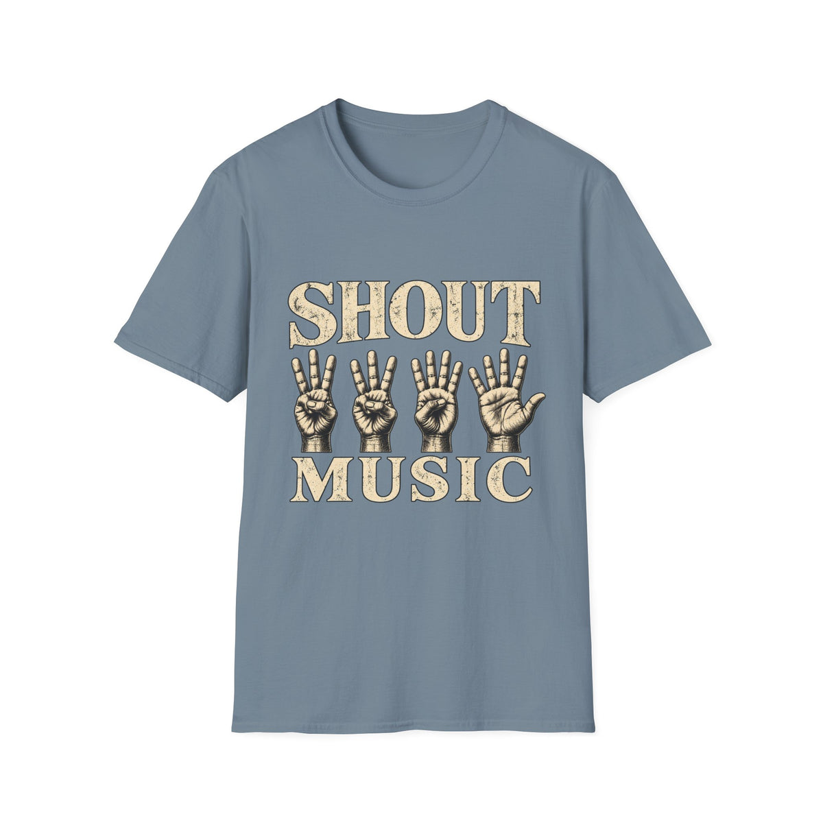 Shout Music  T-Shirt