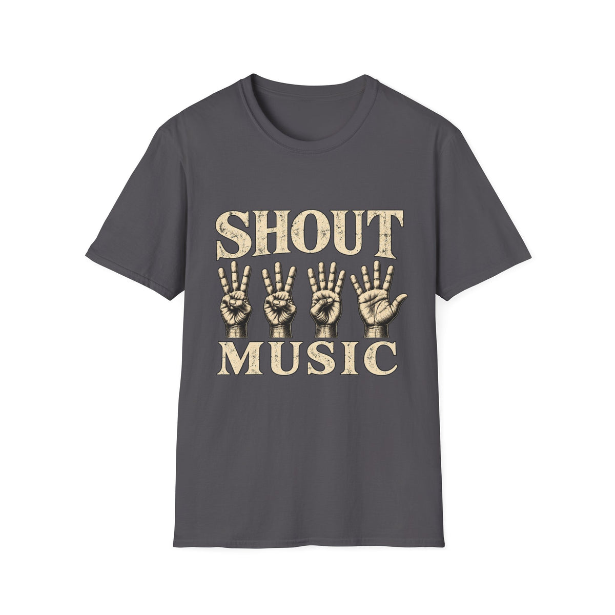 Shout Music  T-Shirt
